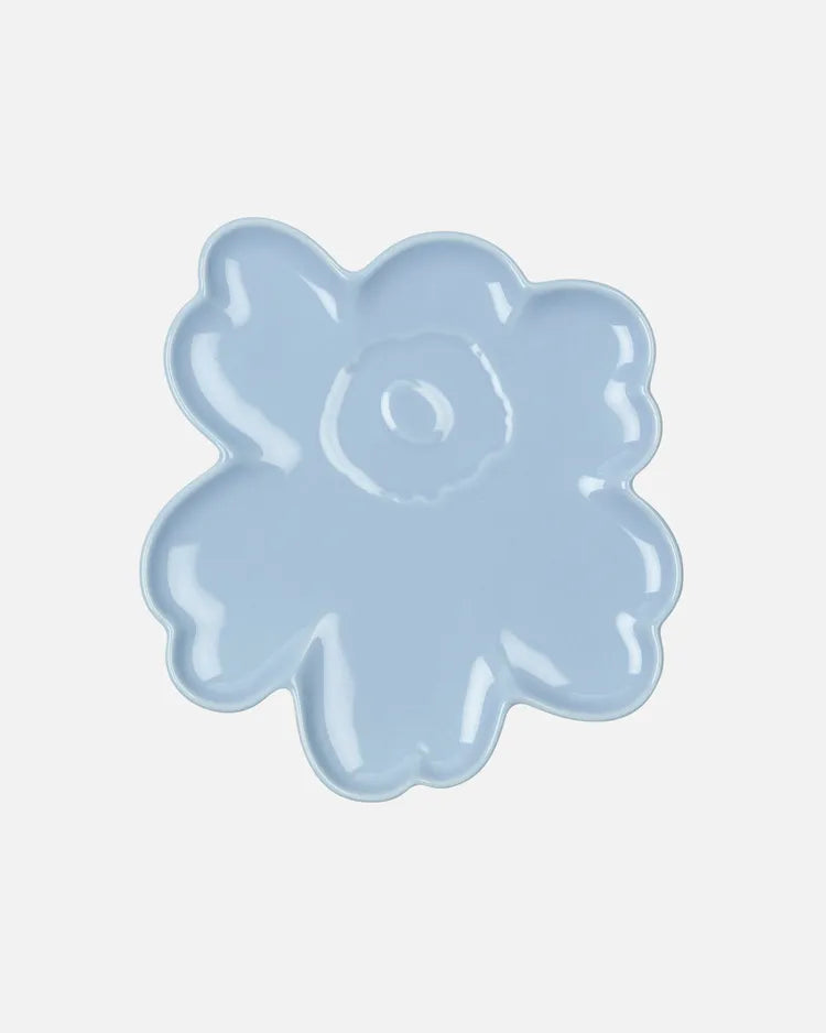 Unikko Plate 20 Cm light blue