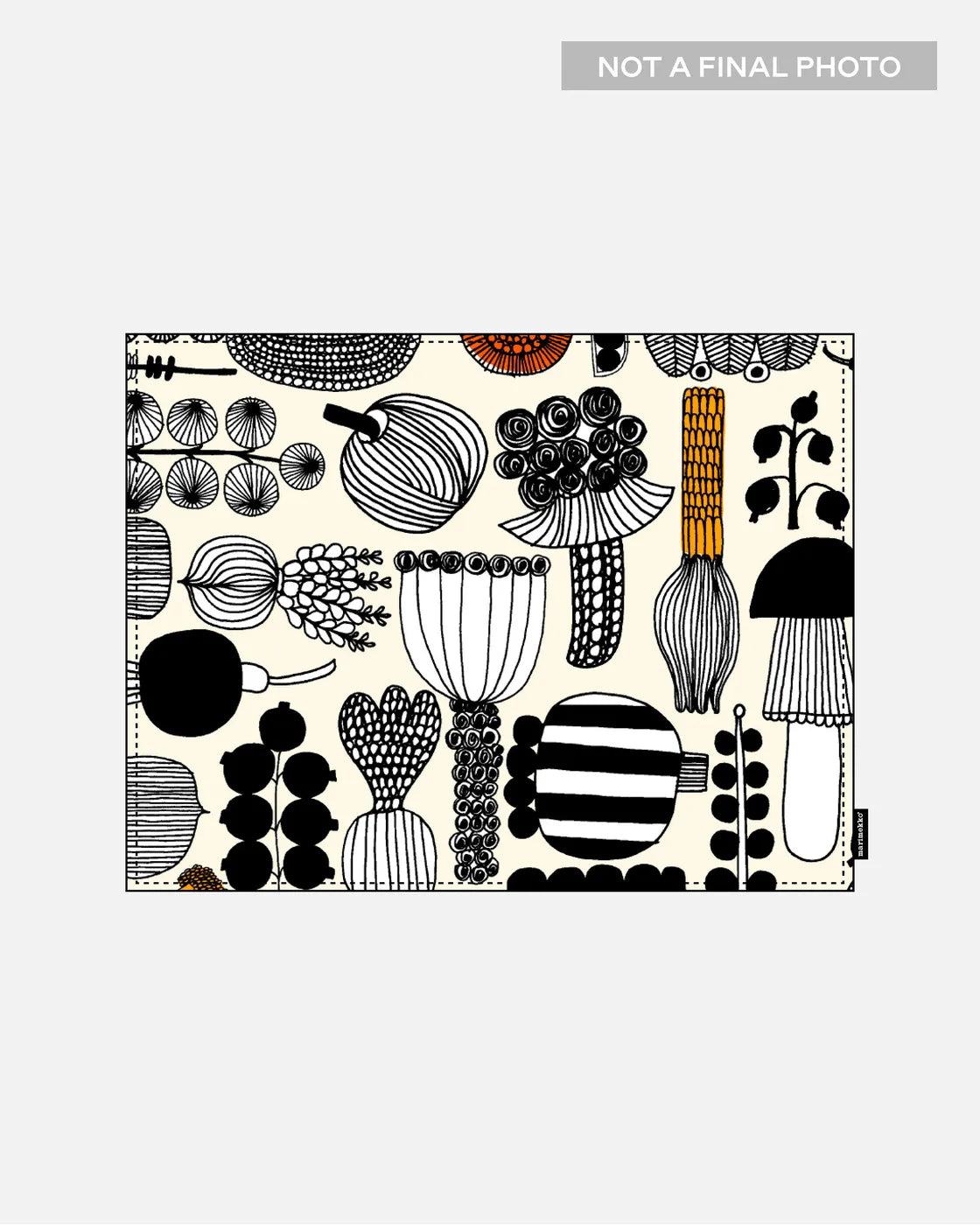 Puutarhurin parhaat Placemat