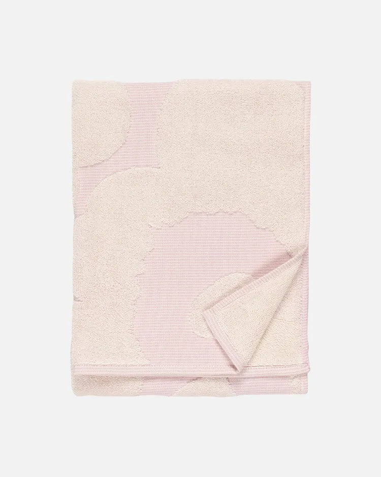 Unikko Hand Towel 50 X 70 Cm white, lt.pink