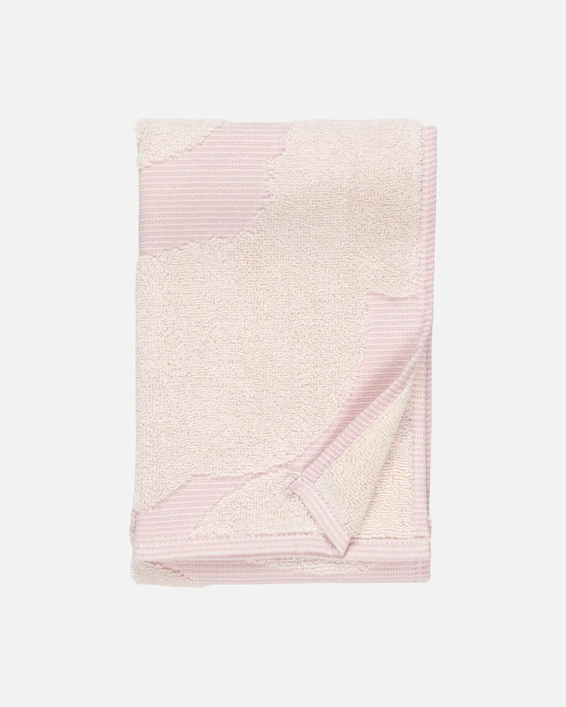 Unikko Guest Towel 30x50 Cm white light pink