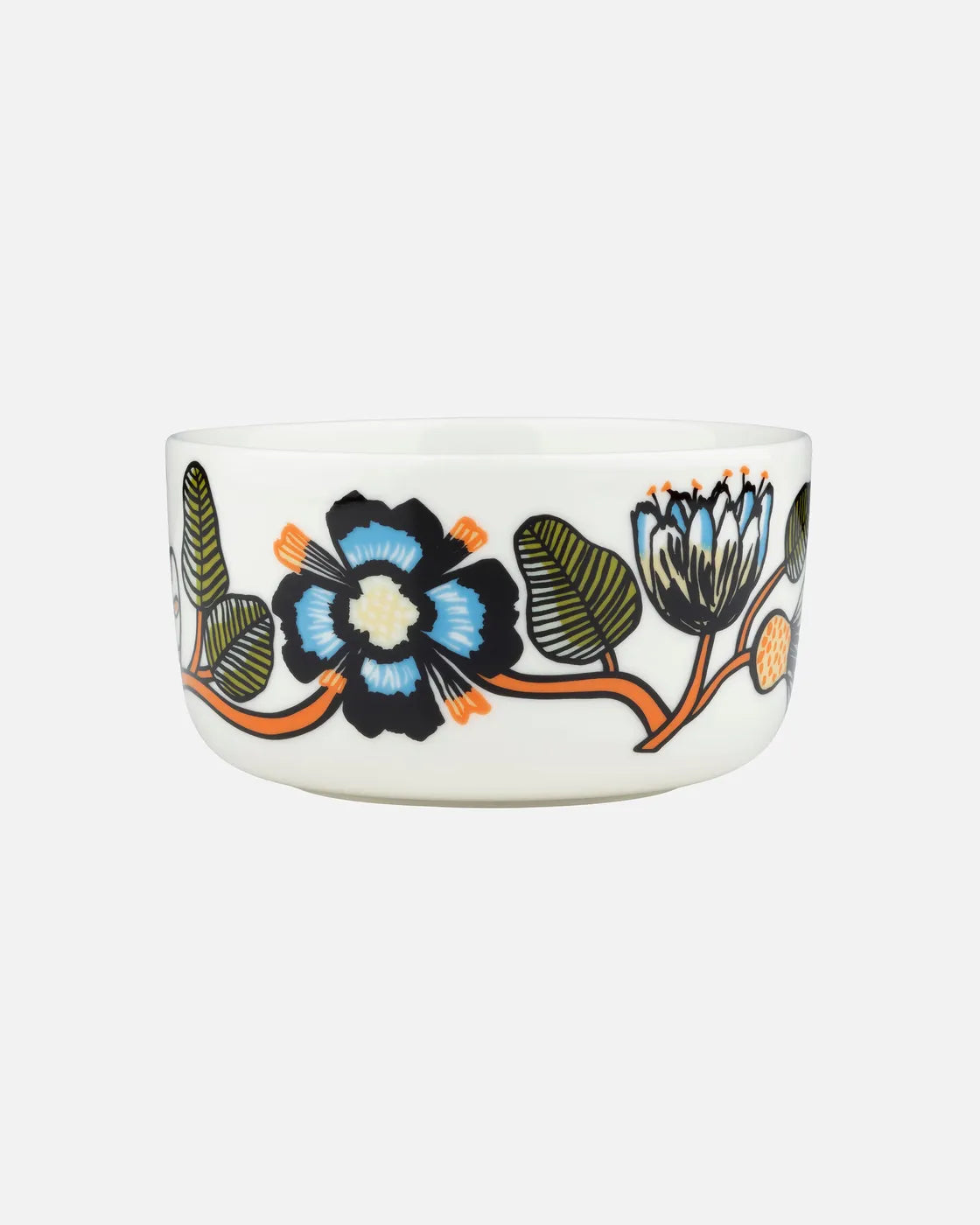 Oiva / Tiara Bowl 5 dl white warm orange green