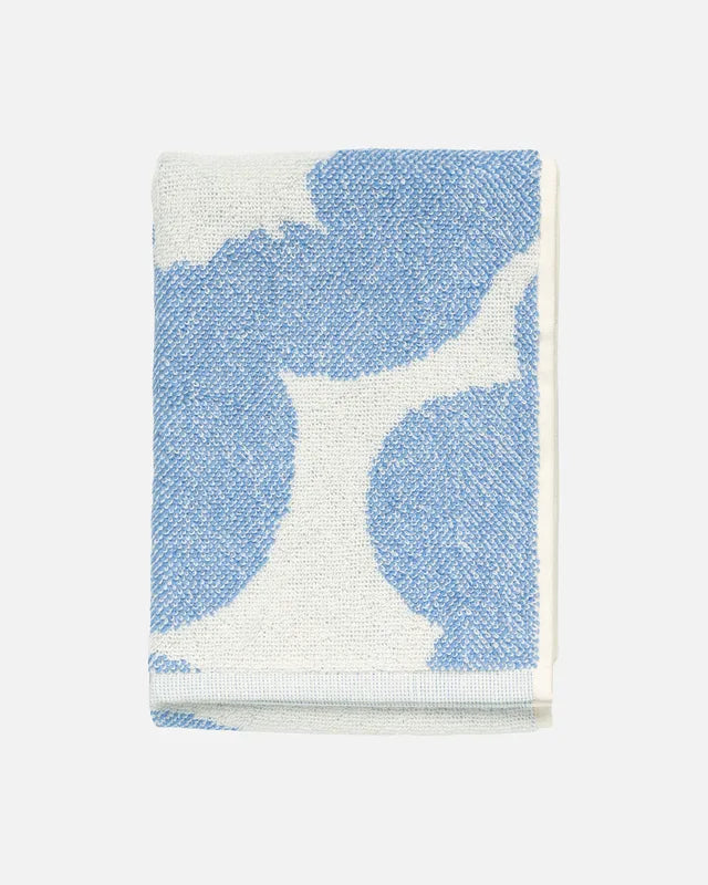 Unikko guest towel 30x50 cm Cream sky blue