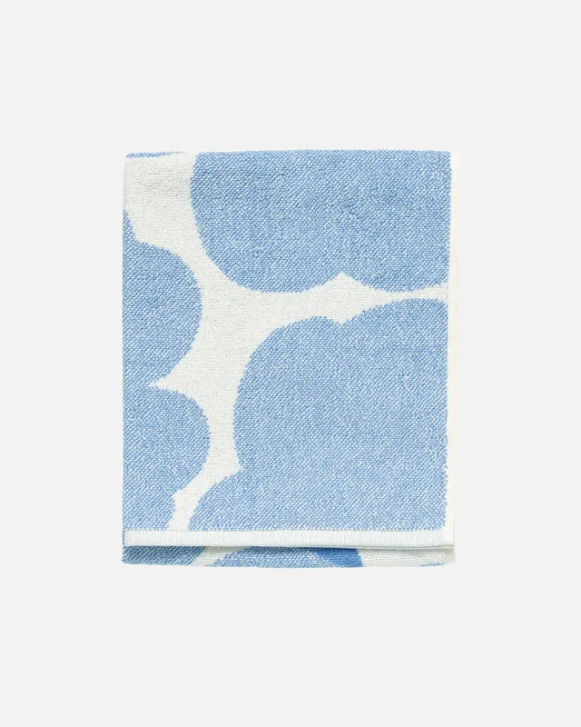 Unikko Hand towel 50x70 cm Cream sky blue
