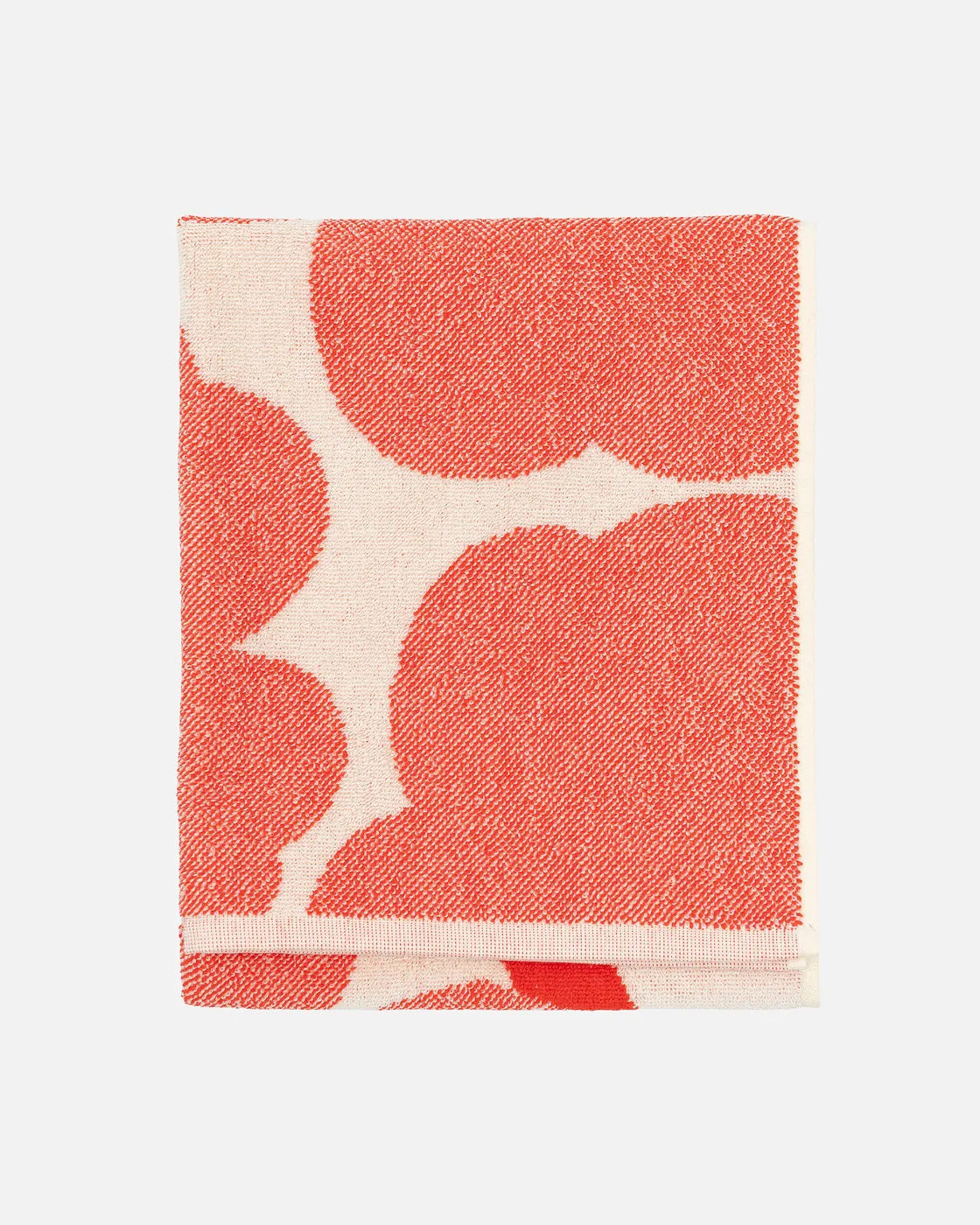 Unikko Hand towel 50x70 cm off-white orange red