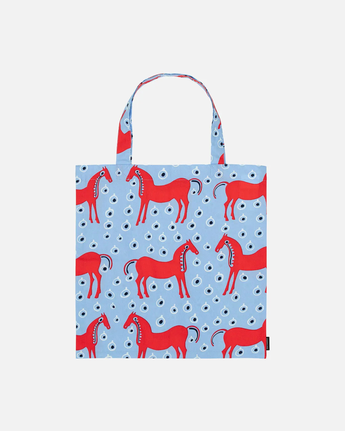 Musta Tamma Bag Tote 44x43 cm light blur red black