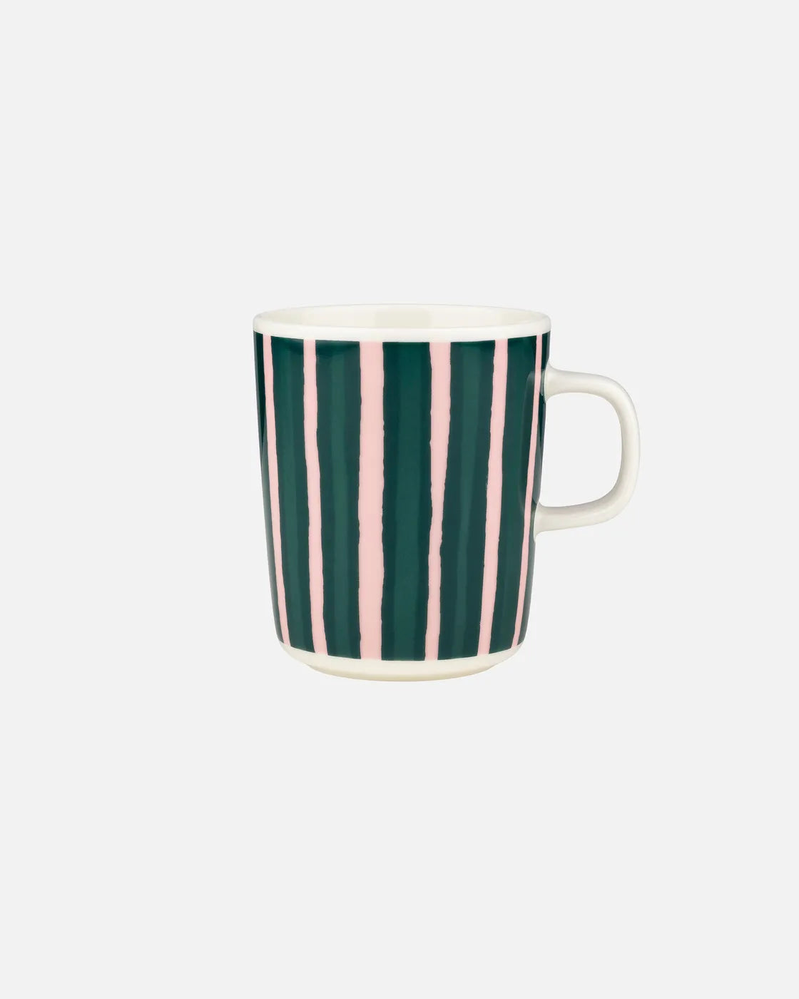 Oiva / Piccolo Mug 2,5 dl white pink dark green