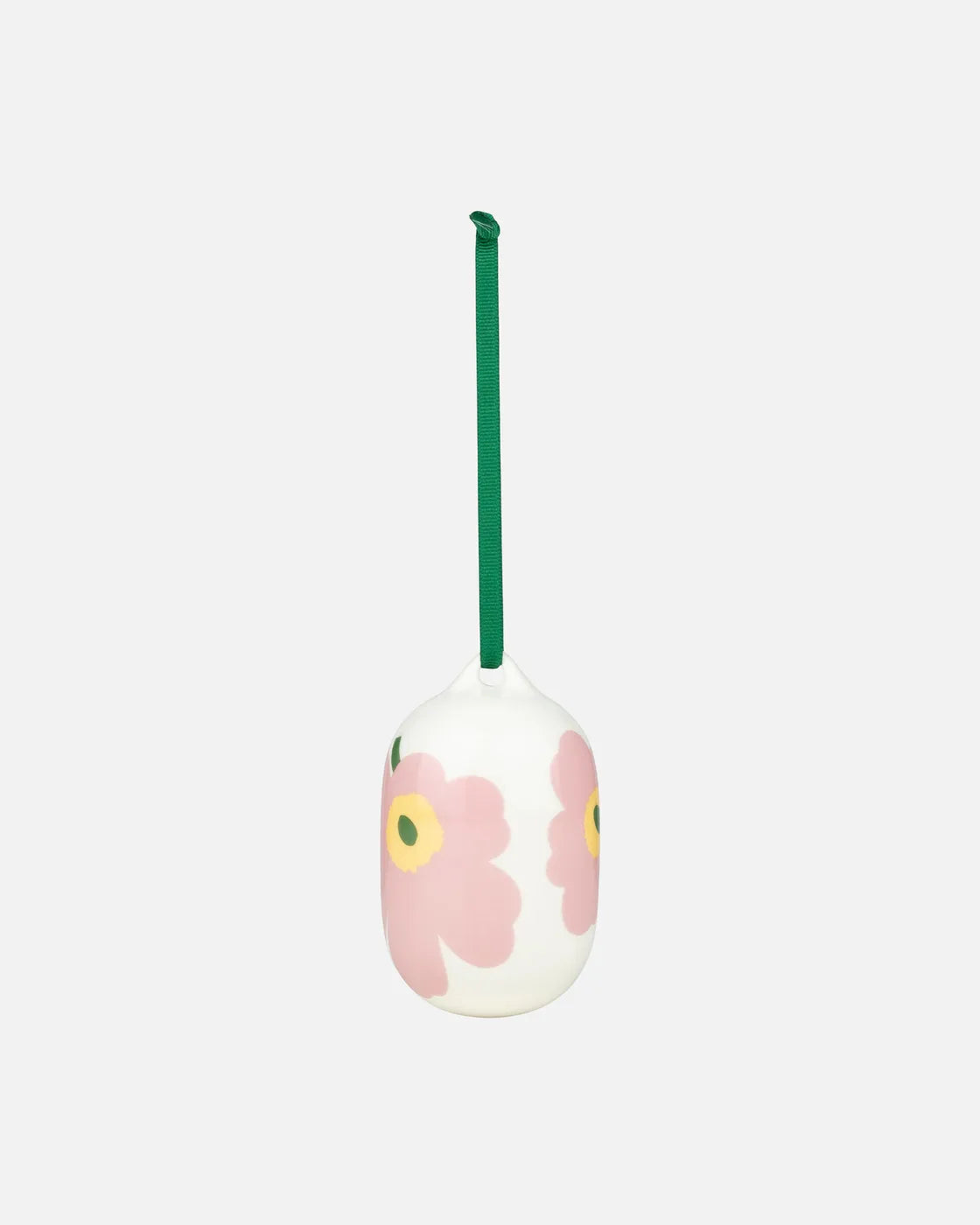 Unikko Collectible ornament white pink light yellow green