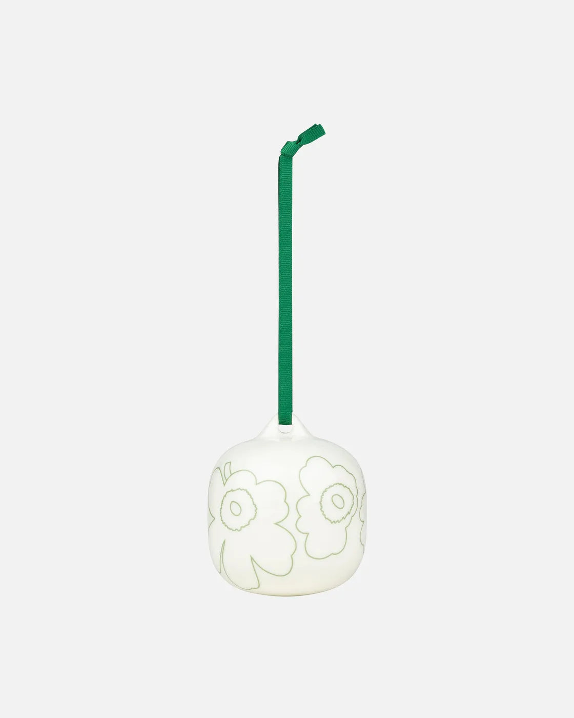 Piirto Unikko Collectible ornament white green
