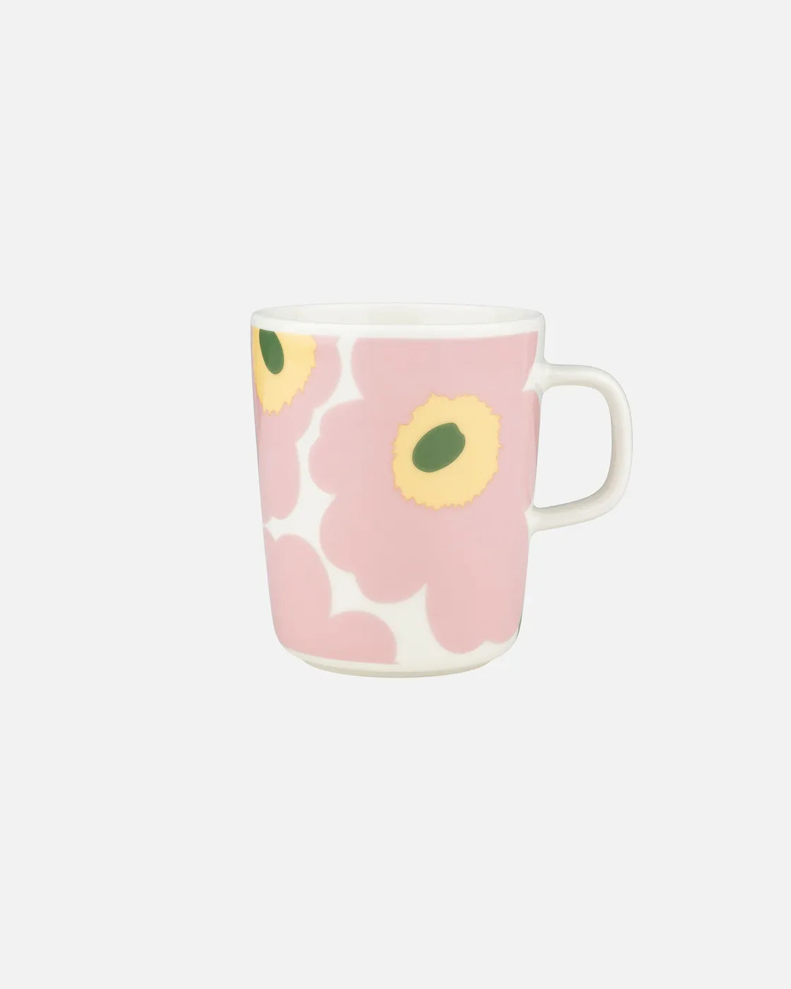 Oiva / Unikko Mug 2,5 dl white pink light yellow green