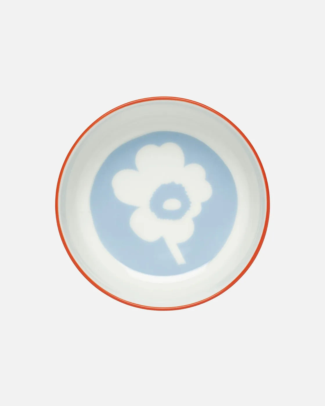 Oiva / Unikko Bowl 4 dl white light blue orange red