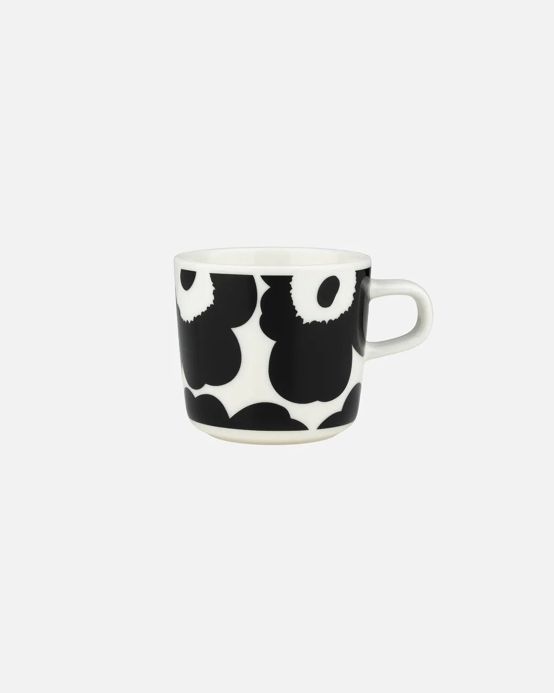 Oiva / Unikko Coffee cup 2 dl black, white