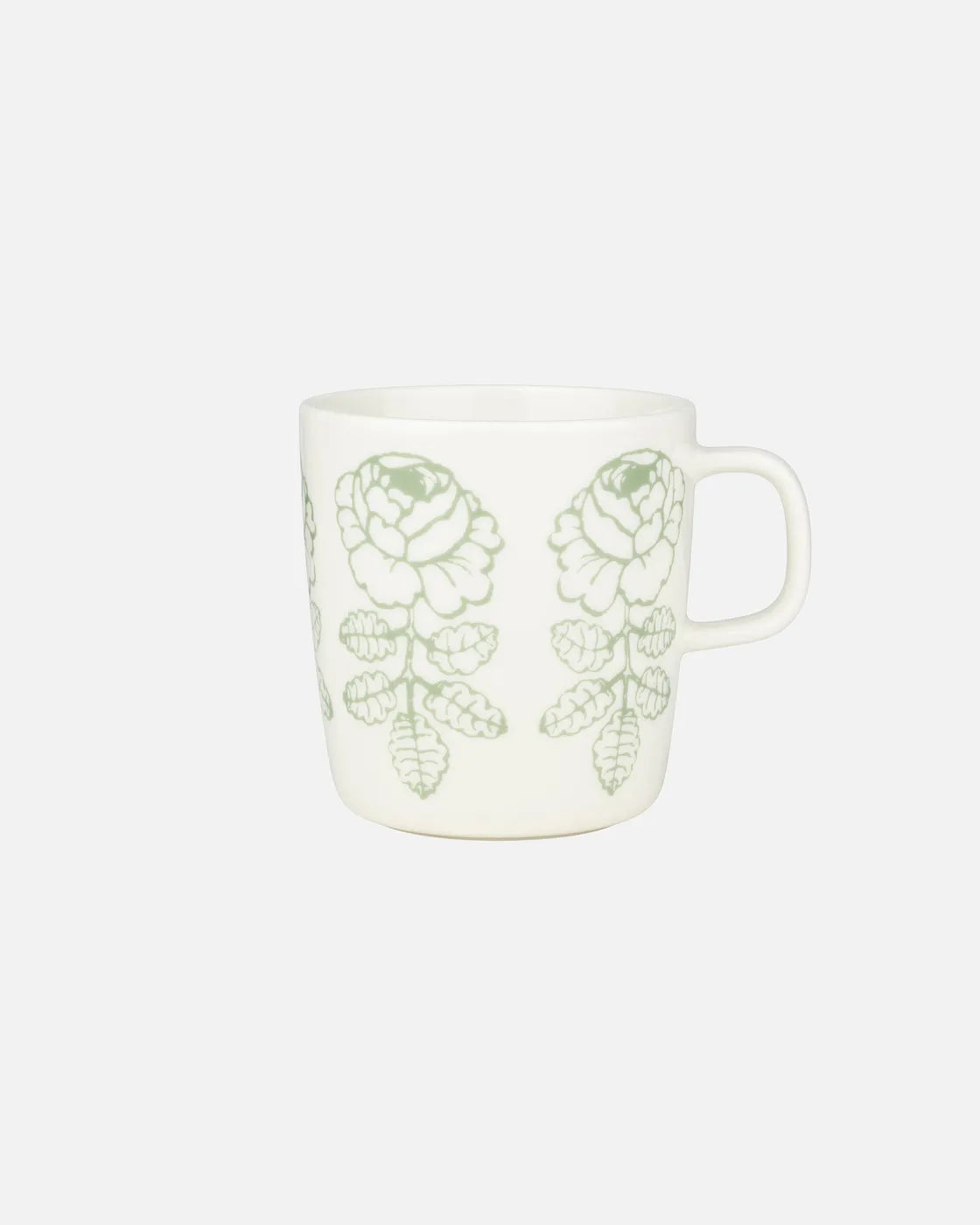 Oiva / Vihkiruusu Mug 4 dl white sage