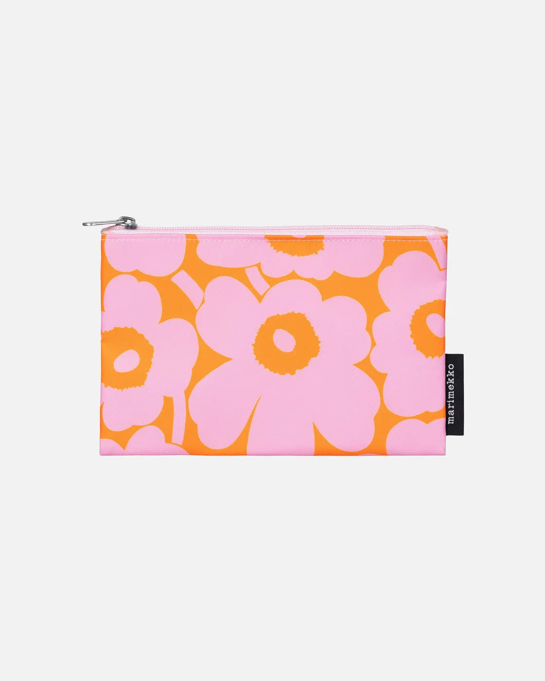 Kaika Mini Unikko Cosmetic Bag Orange Pink