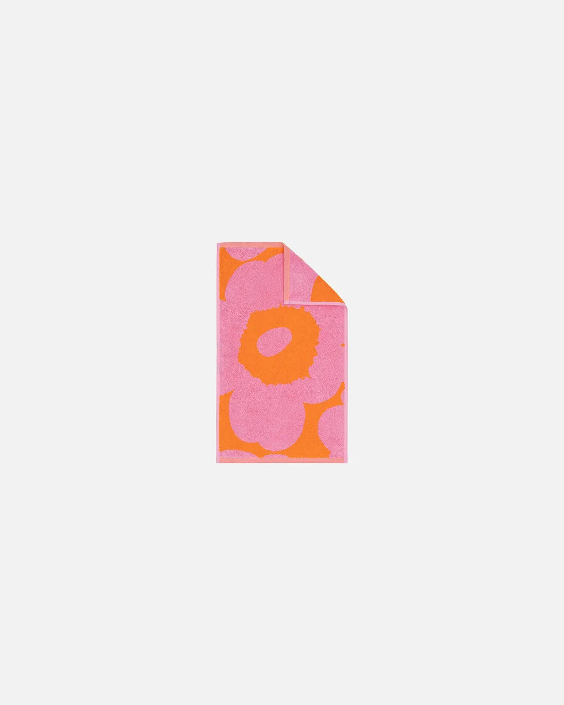 Unikko Guest towel 30x50 cm orange pink