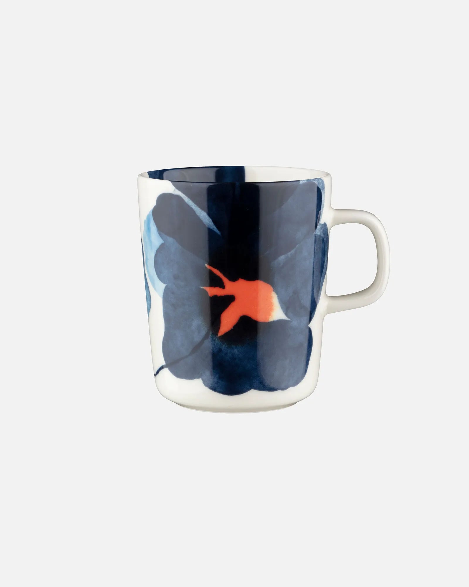 Oiva / Valssi Mug 2,5 dl white blue orange