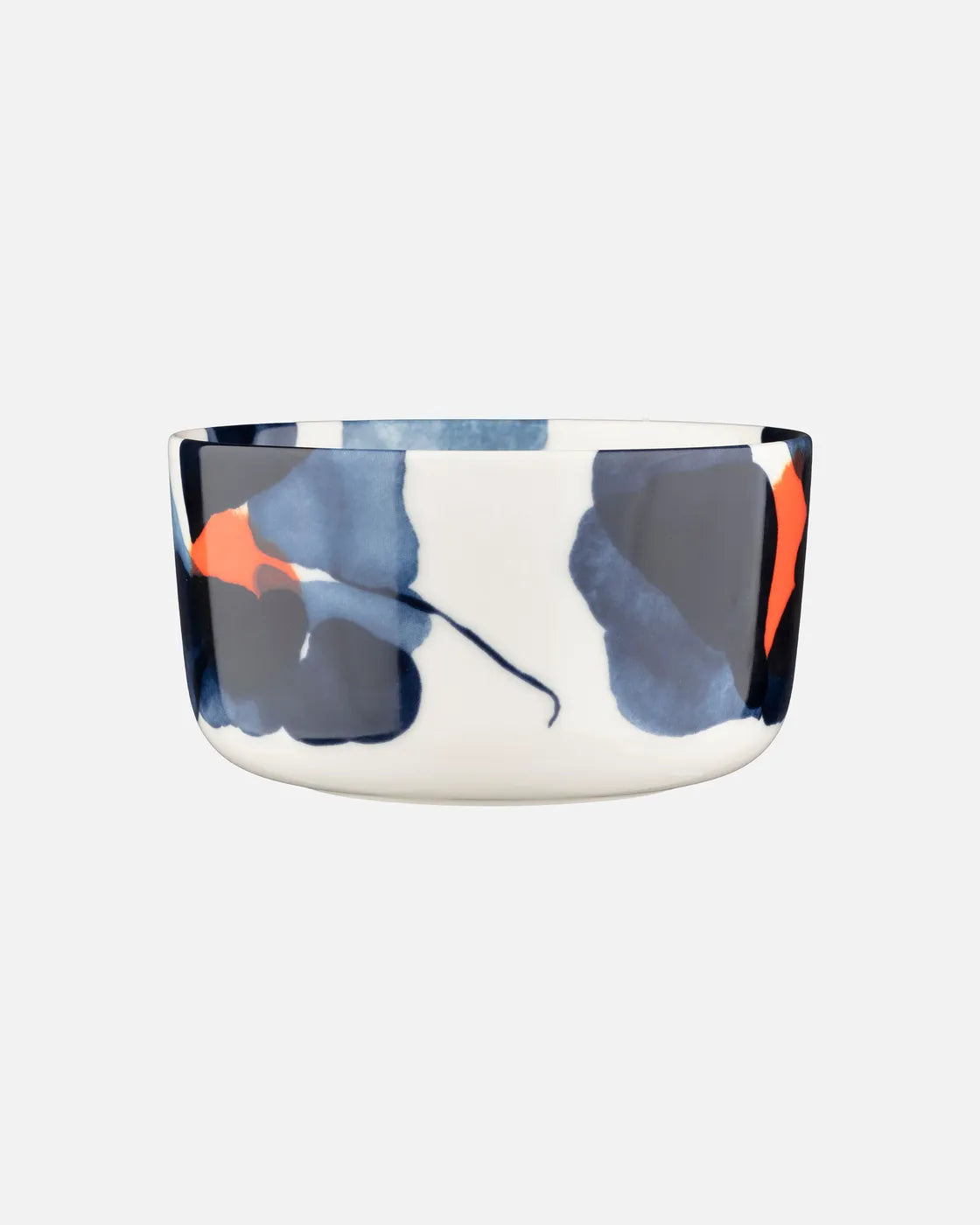 Oiva / Valssi Bowl 5 dl white blue orange