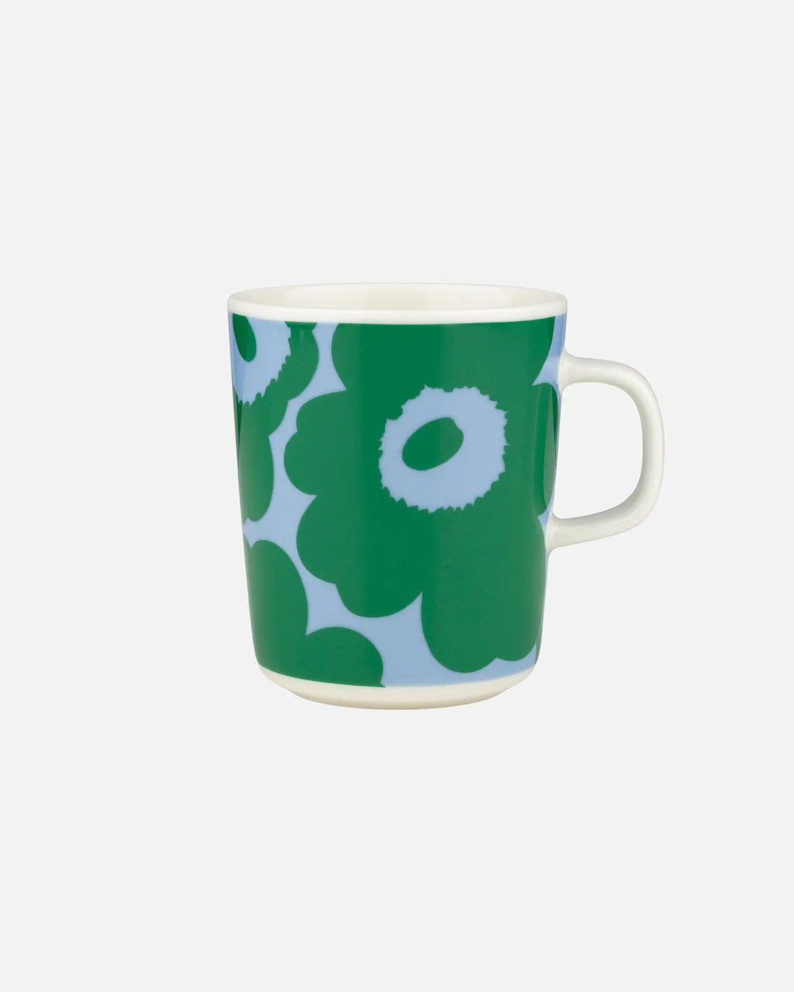 Oiva / Unikko Mug 2,5 dl white green light blue