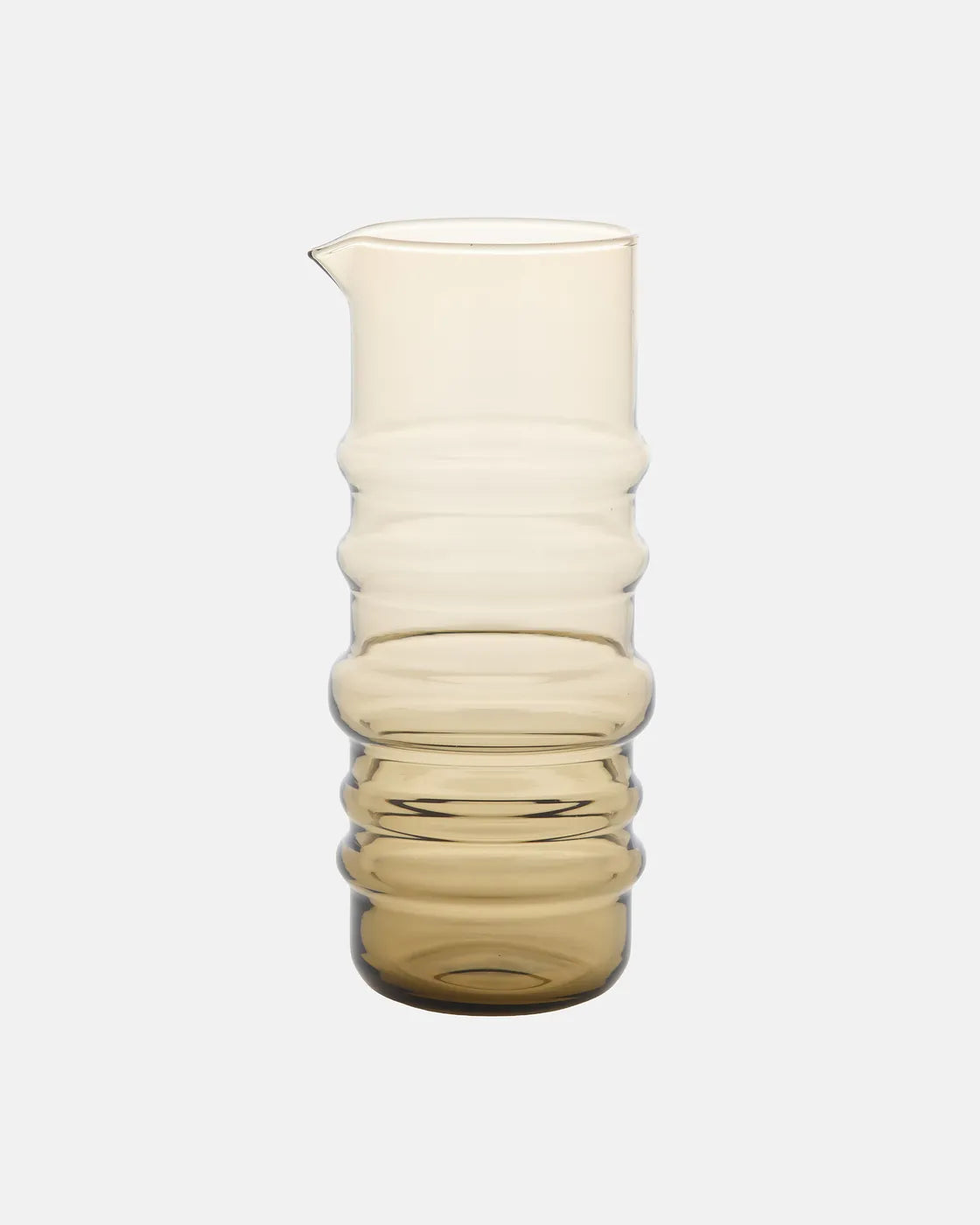 Sukat makkaralla Glass pitcher 1 l brown