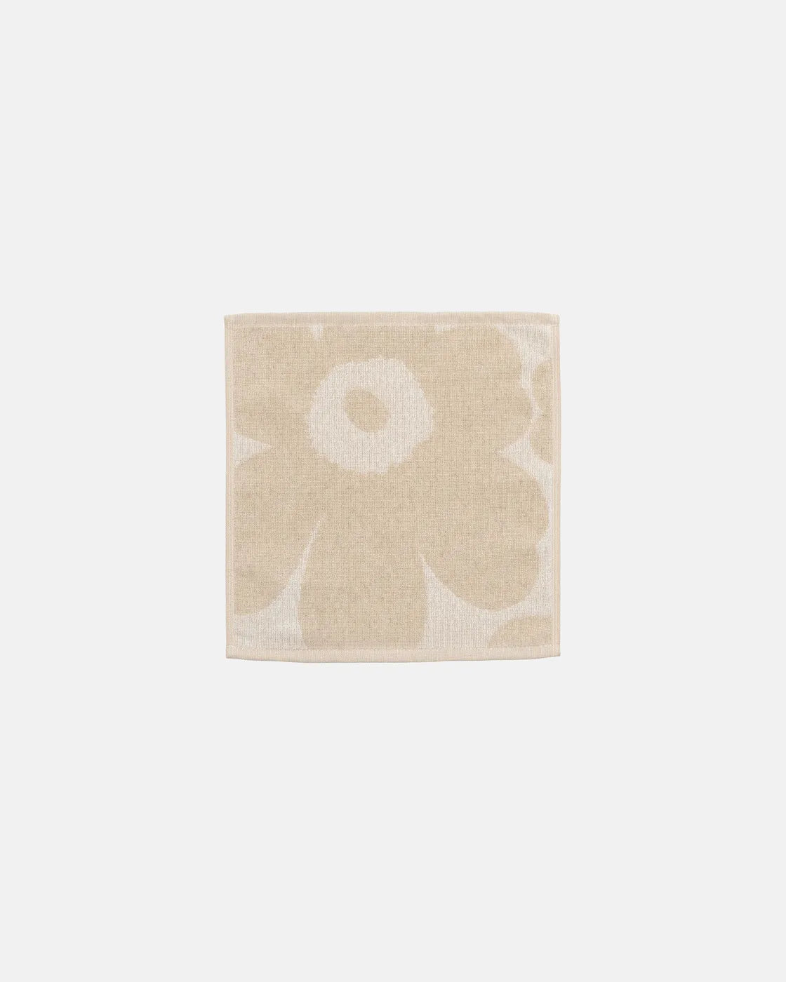 Unikko Mini towel 30x30 cm off white linen