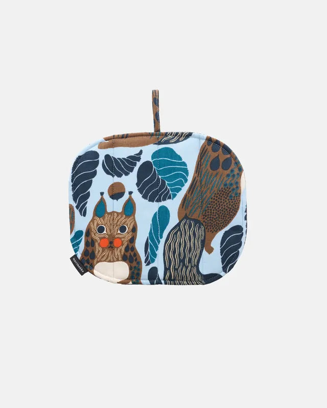 Pieni Kurre Pot holder sky blue multicolour