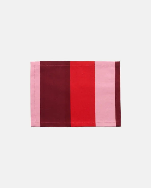 Hennika Place mat 31x42 cm pink red burgundy