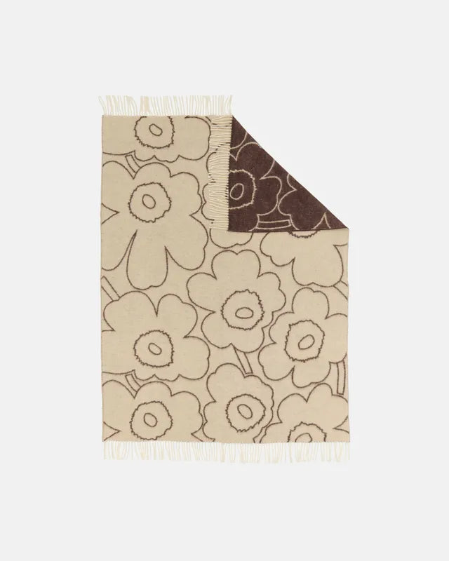 Piirto Unikko RWS Throw 130x170 cm off white mole