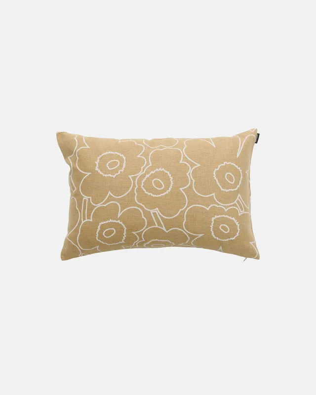 Pieni Piirto Unikko Cushion cover 40x60 cm pillow straw off white