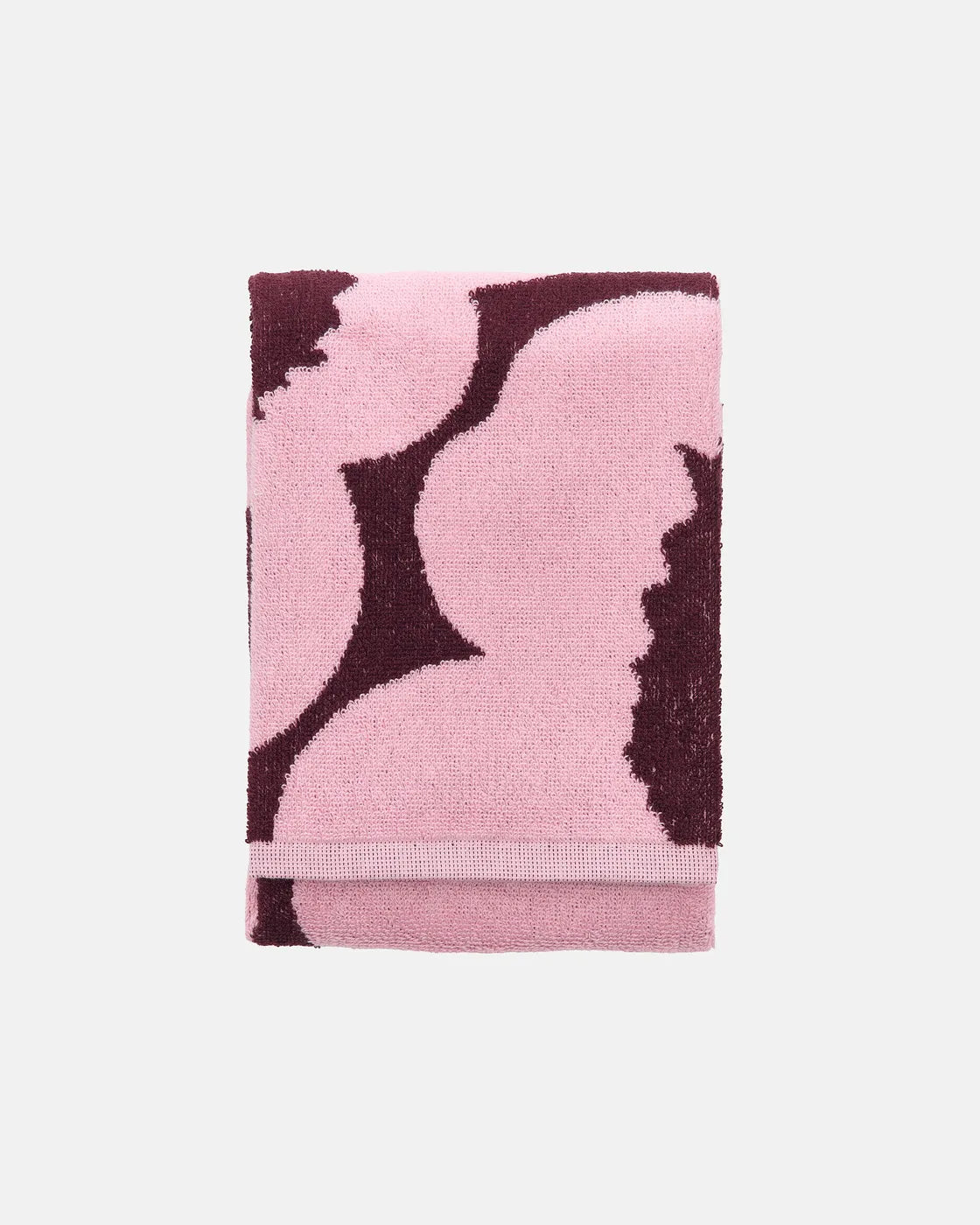 Unikko Hand towel 50x70 cm plum pink