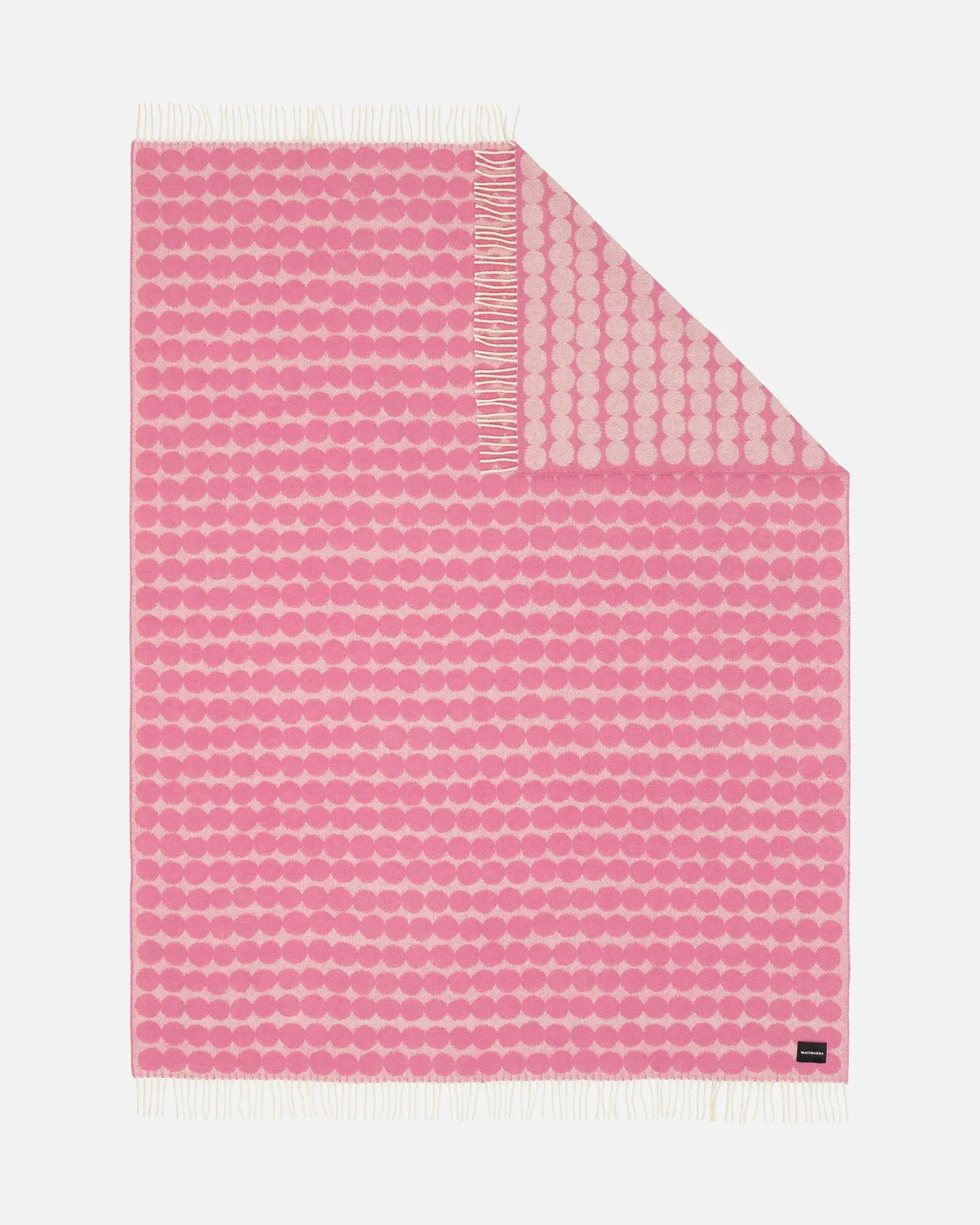Räsymatto RWS Throw 130x180 cm off white wild rose
