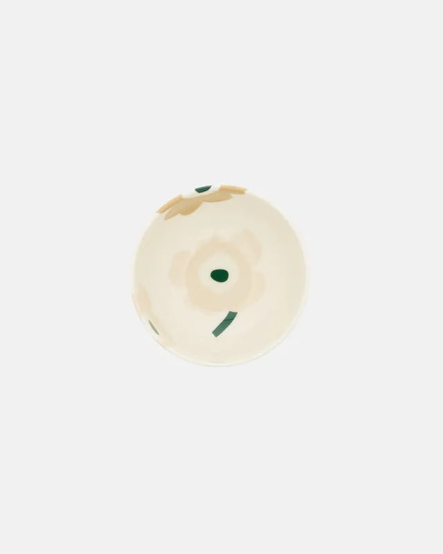 Oiva / Unikko Bowl 3 dl beige white light sand dark green