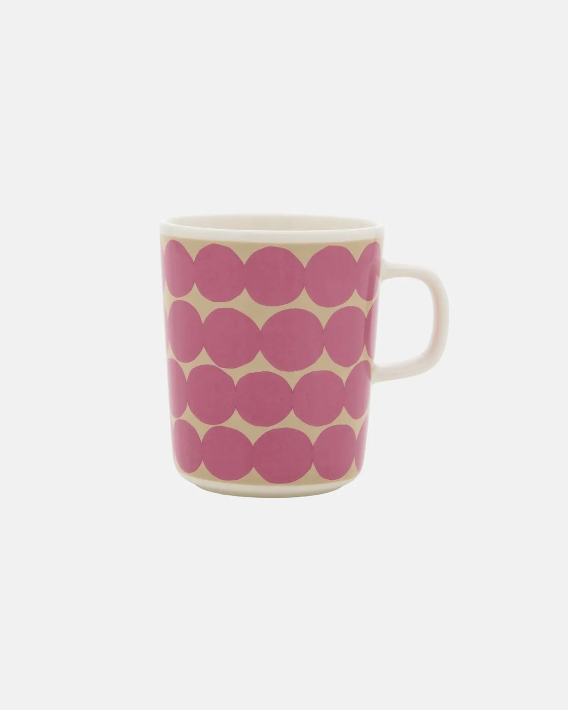 Oiva / Siirtolapuutarha Mug 2,5dl white sand pink