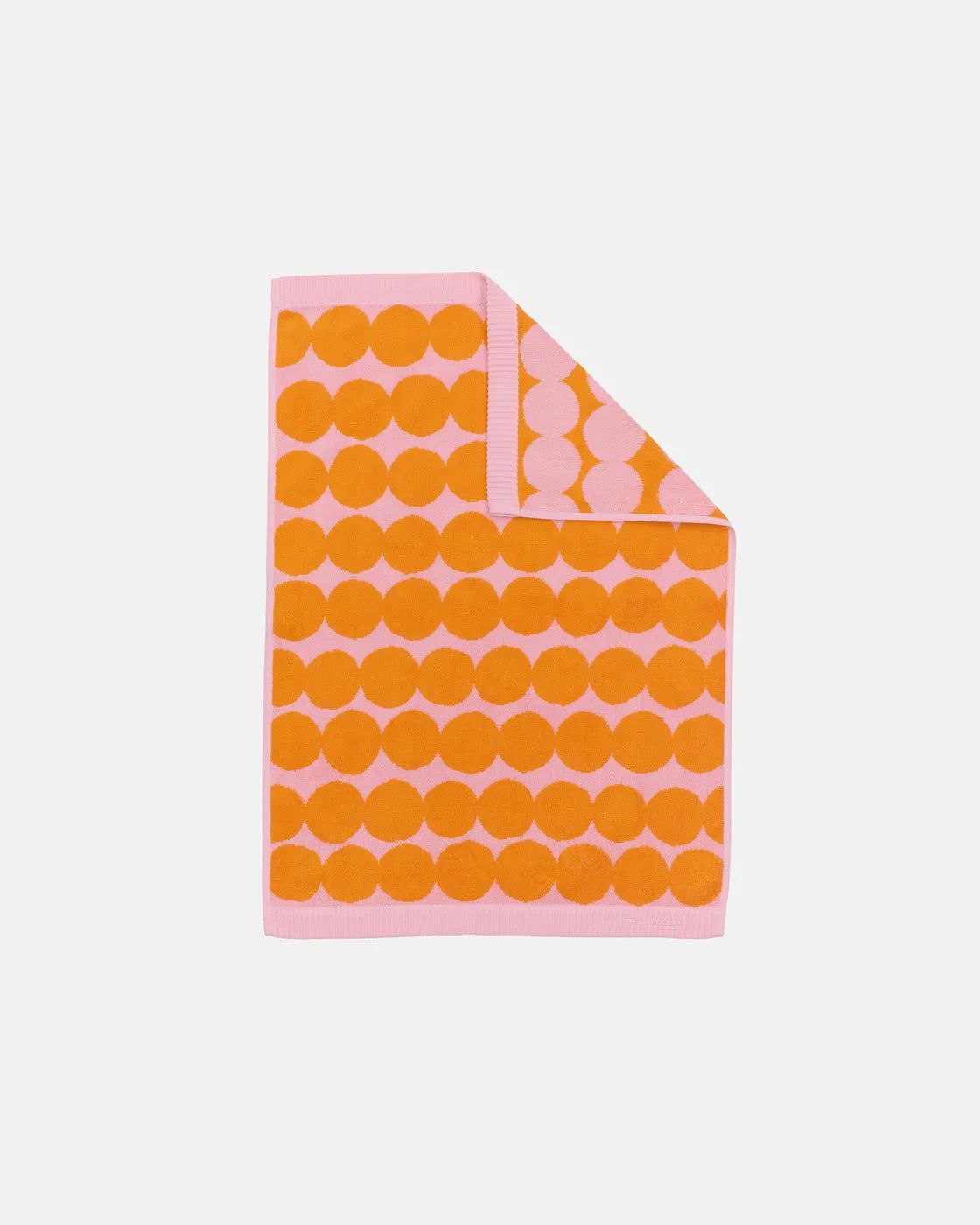 Räsymatto Hand towel 50x70cm soft pink orange