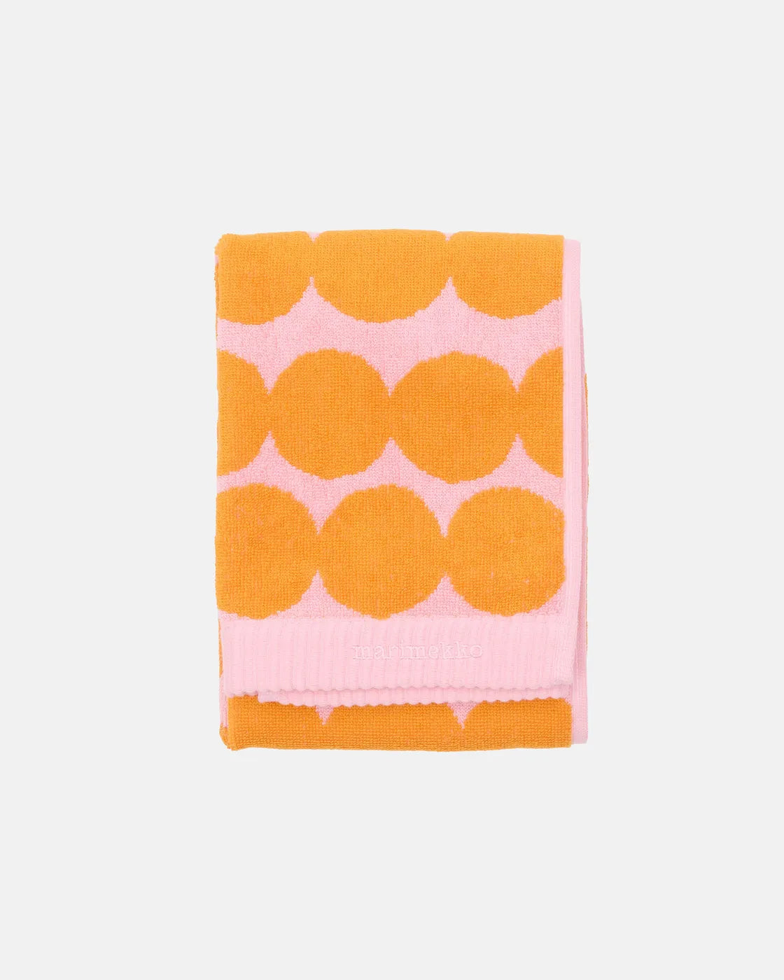 Räsymatto Hand towel 50x70cm soft pink orange