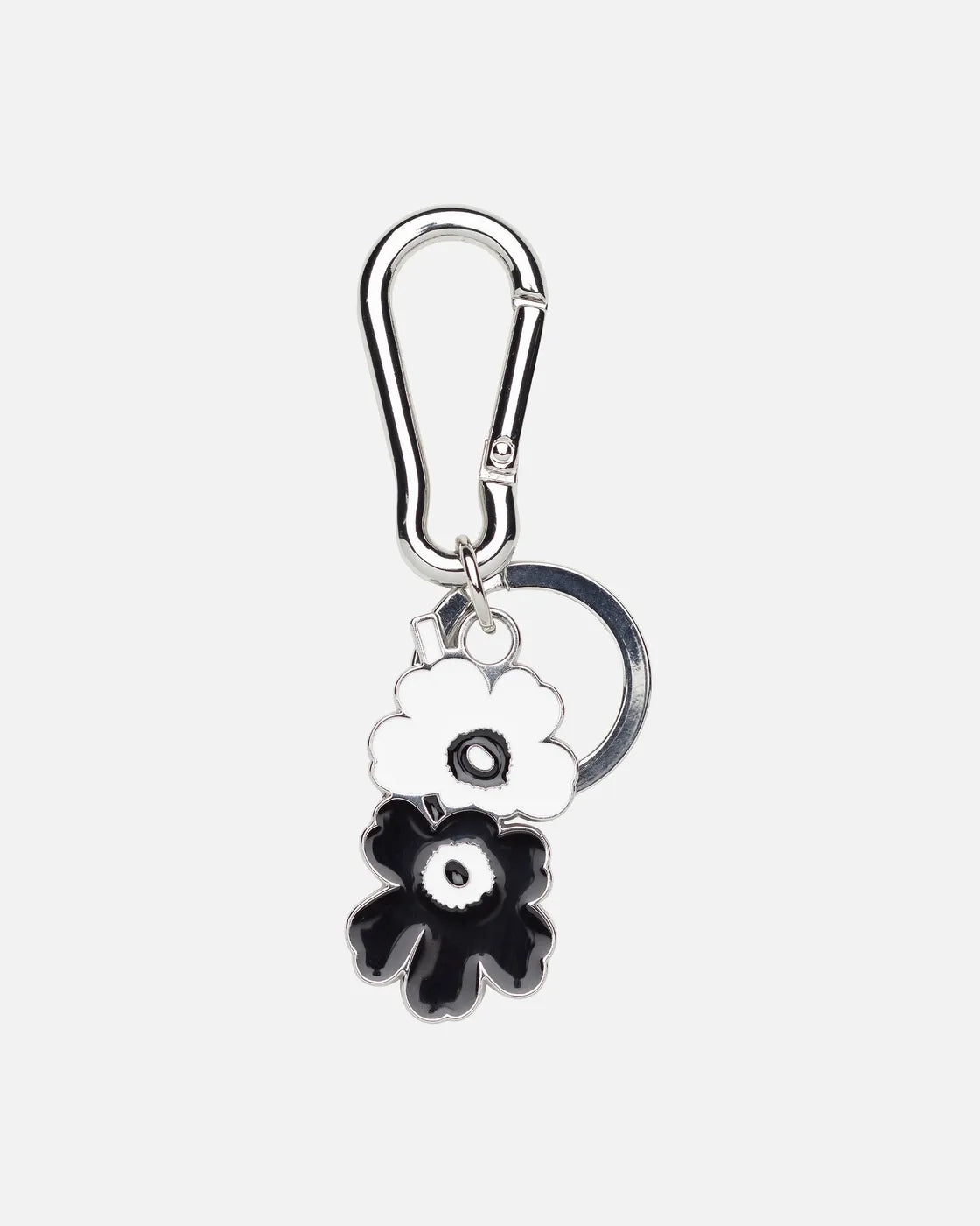 Puhallus Unikko I Kioski key chain black white