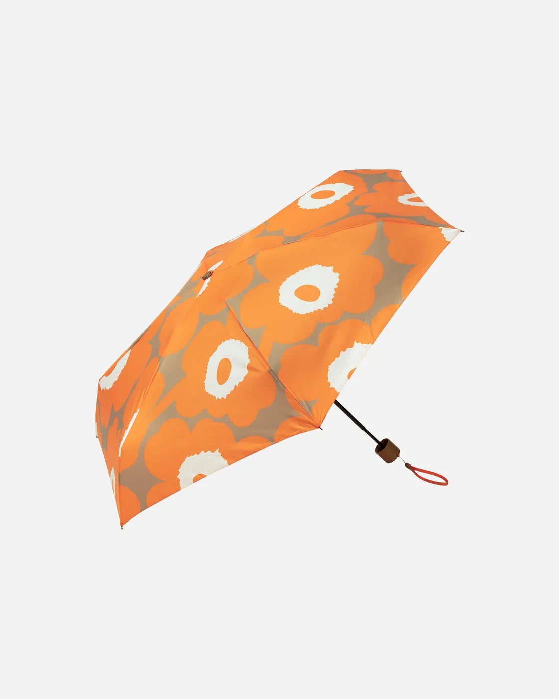 Mini Manual Unikko umbrella off orange beige off white