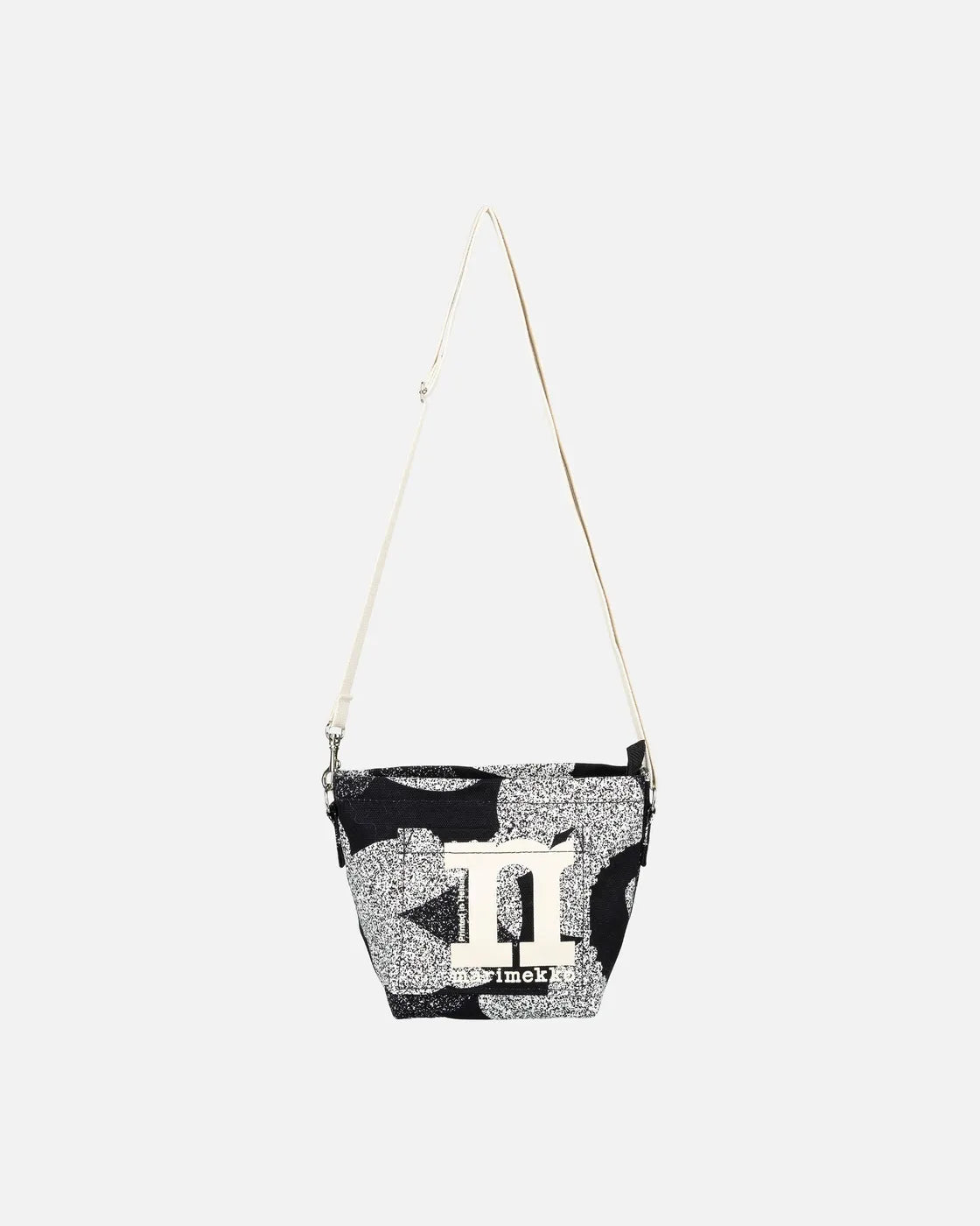 Mono Mini Crossbody Unikko shoulder bag black white