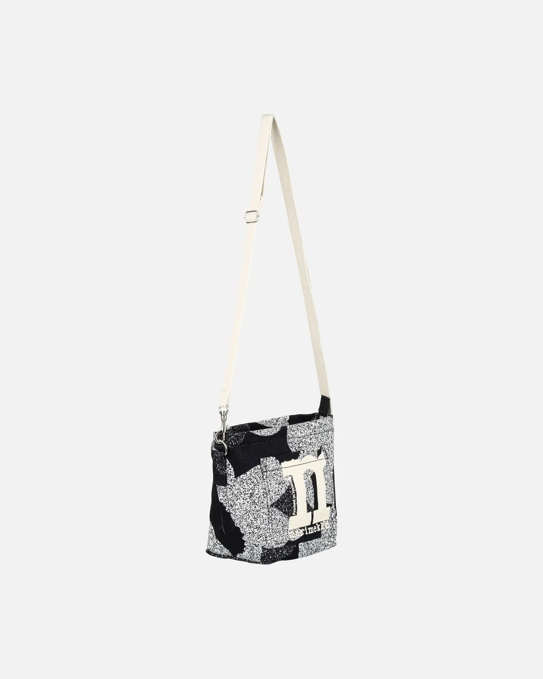 Mono Mini Crossbody Unikko shoulder bag black white