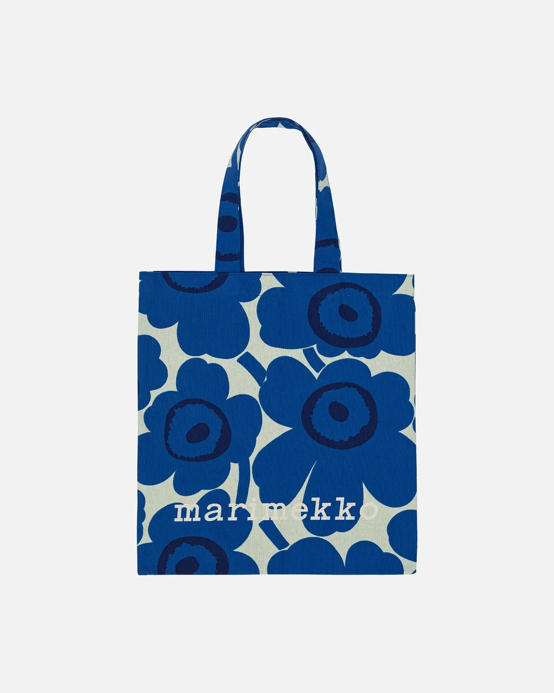 Vankka Unikko Kioski bag tote blue light green dark blue
