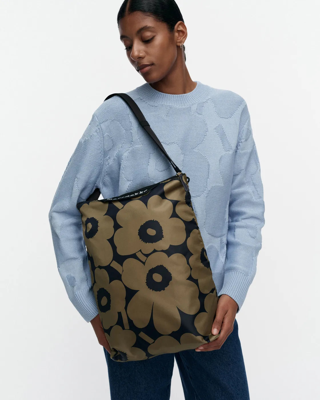 Neat Crossbody Unikko Medium Bag olive green dark blue
