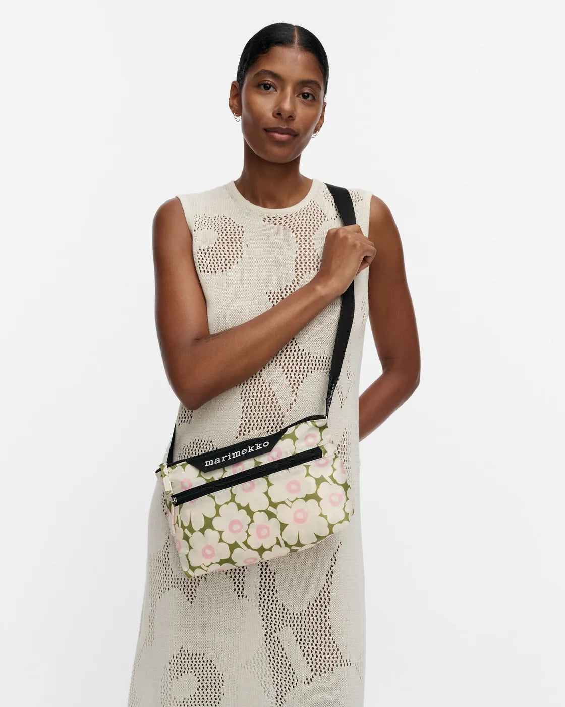 Neat Crossbody Unikko S Bag light yellow green light pink