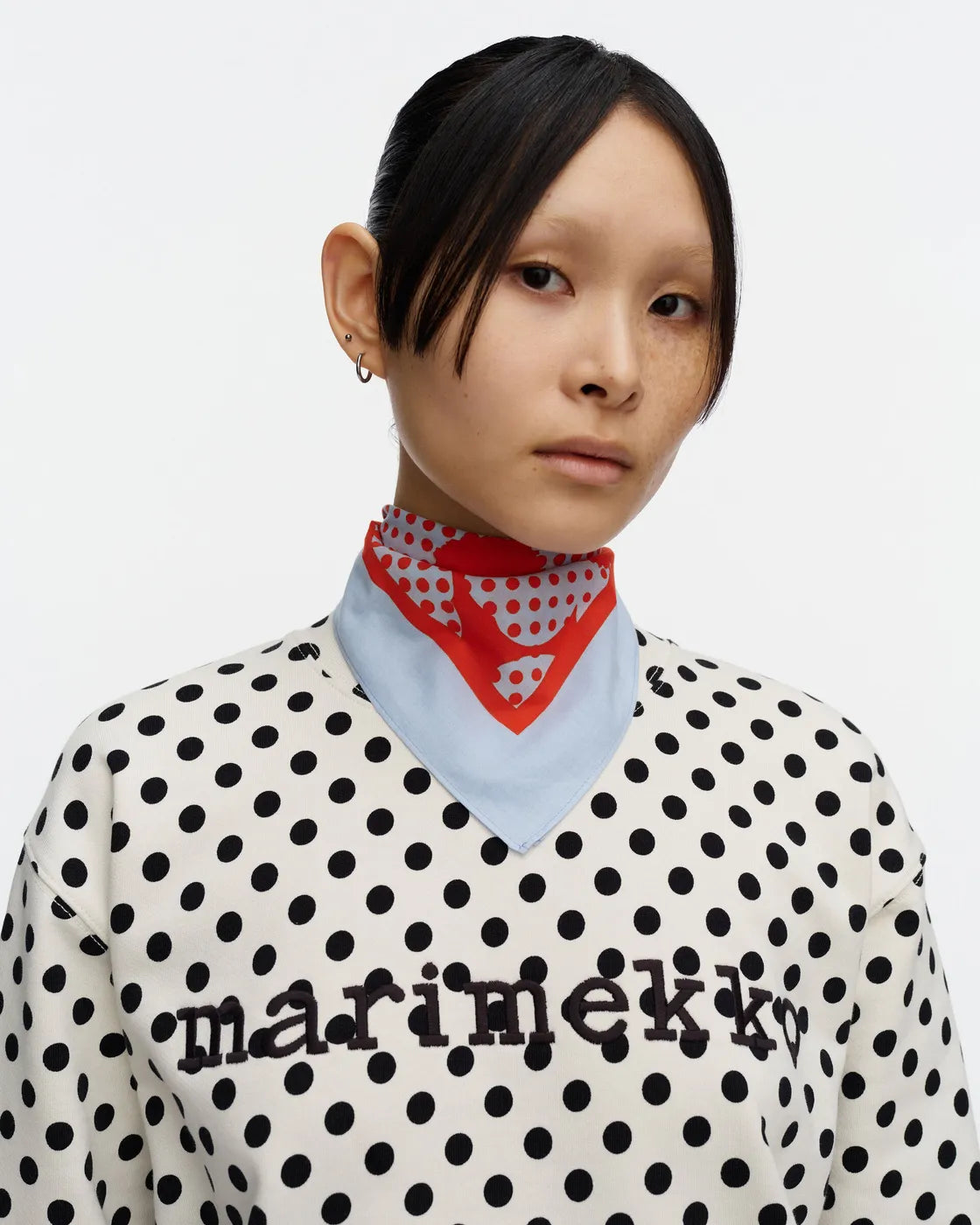 Astrilli Unikko Scarf light pink green