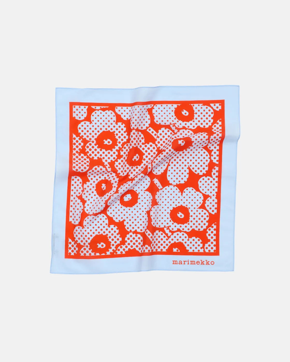 Astrilli Unikko Scarf light blue red