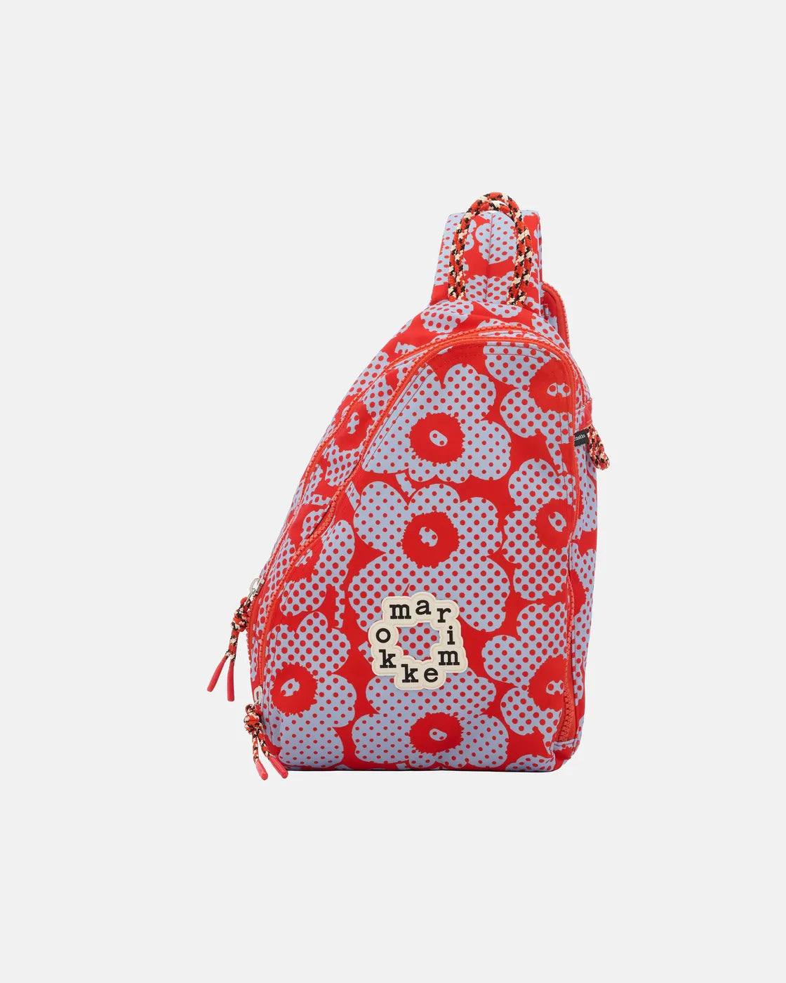 Pirteä Unikko Kioski Backbag red light blue