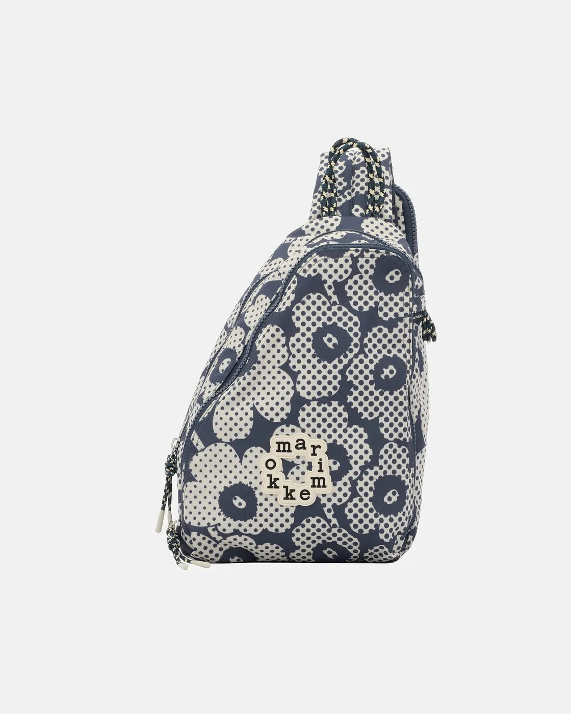 Pirteä Unikko Kioski Backbag dark grey off white