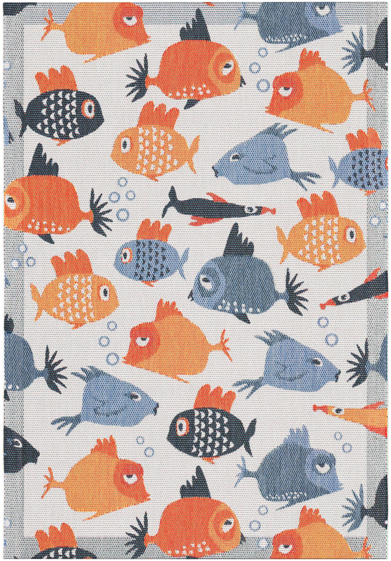 Tea towel 35x50 cm  FISH