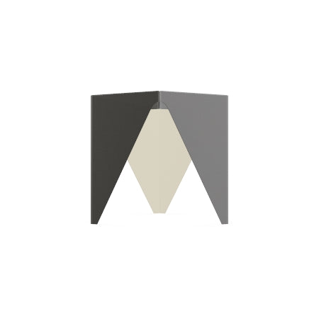 Noguchi Prismatic Table gray – three-tone