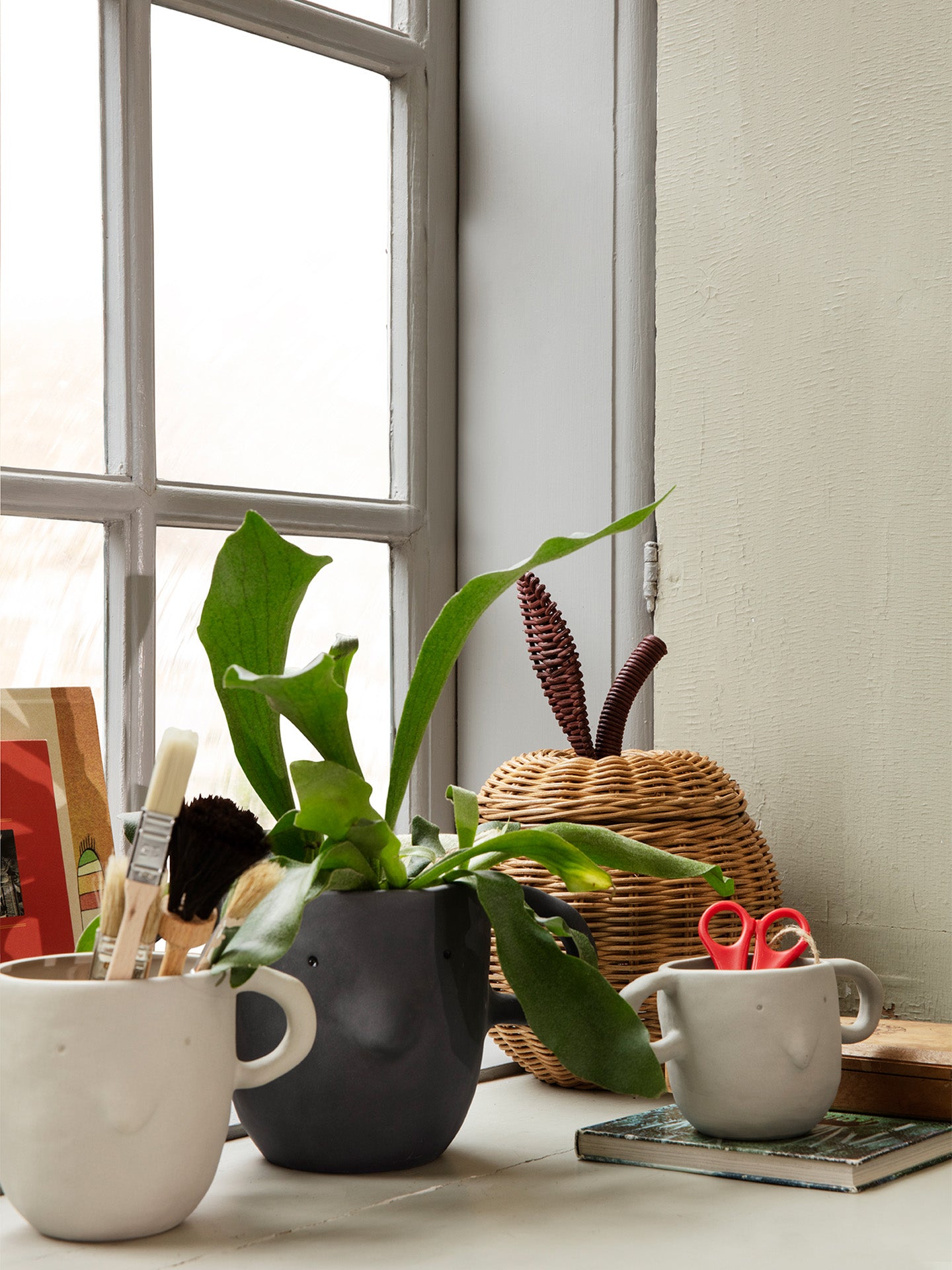 Mus Plant Pot Large - Sand