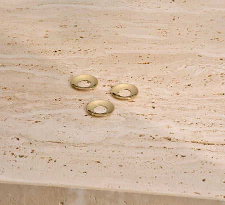 STOFF Nagel Candle Holder Cuff, Solid Brass, Set of 3