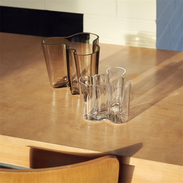Iittala Alvar Aalto Vase 4.75 Inch / 120 mm Clear