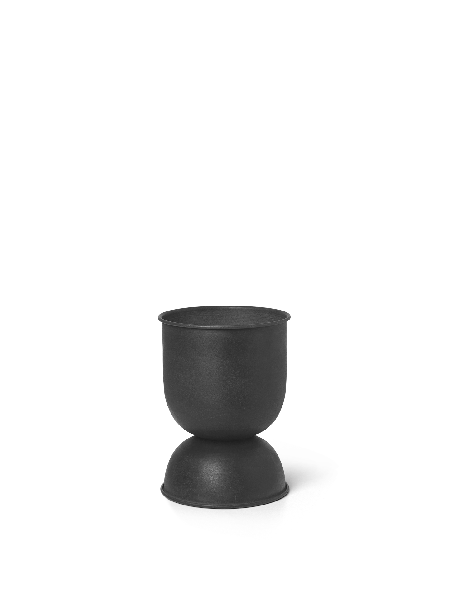 Hourglass Pot - XSmall Black